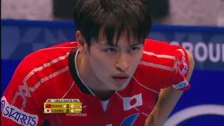 【Video】OSHIMA Yuya VS ZHANG Jike, 2015 Grand Finals quarter finals