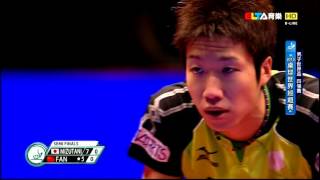 【Video】MIZUTANI Jun VS FAN Zhendong, LIEBHERR 2015 Men's World Cup semifinal
