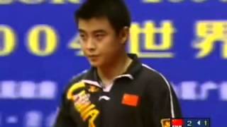 【Video】WANG Hao VS WALDNER Jan-Ove, 2004 Men's and Women's World Cup quarter finals