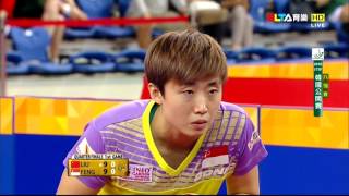 【Video】LIU Shiwen VS Feng Tianwei, 2016 Korea Open  quarter finals