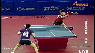 【Video】FUKUHARA Ai VS Feng Tianwei, 2015 Asian Cup semifinal
