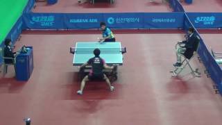 【Video】OIKAWA Mizuki VS HARIMOTO Tomokazu, 2016 Korea Open  quarter finals