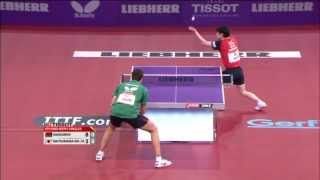 【Video】MATSUDAIRA Kenta VS SAMSONOV Vladimir, LIEBHERR 2013 World Table Tennis Championships best 16