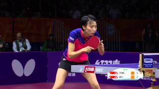 【Video】WuYang VS DING Ning, QOROS 2015 World Table Tennis Championships quarter finals