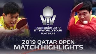 【Video】TOMOKAZU Harimoto VS LIANG Jingkun, 2019 Platinum Qatar Open best 16