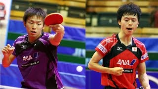 【Video】NIWA Koki VS MORIZONO Masataka, 2014  Czech Open  quarter finals