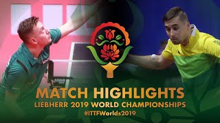 【Video】MAJOROS Bence VS AHMEDOV Ravil, 2019 World Table Tennis Championships 