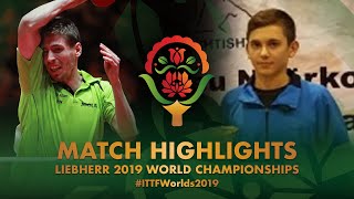 【Video】SZUDI Adam VS MAHMUTI Kreshnik, 2019 World Table Tennis Championships 