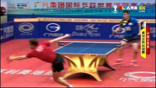 【Video】XU Xin VS GaoNing, 2014  China Open  quarter finals