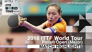 【Video】HIRANO Miu VS LI Jiao, 2016 Polish Open  semifinal