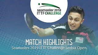 【Video】DANI Mudit VS POPOVIC Marko 2019 ITTF Challenge Serbia Open