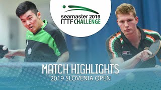【Video】YANG Heng-Wei VS KOVACS Sebestyen, 2019 ITTF Challenge Slovenia Open 