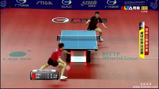 【Video】FAN Zhendong VS FANG Bo, 2014  Swedish Open  finals