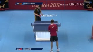 【Video】Michael Maze VS OVTCHAROV Dimitrij, 2012 Olympic Games  quarter finals