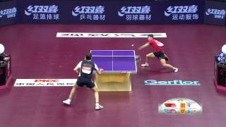 【Video】MA Long VS GIONIS Panagiotis, QOROS 2015 World Table Tennis Championships best 32