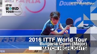 【Video】YUKA Ishigaki VS MISAKI Morizono, 2016 - Asarel Bulgaria Open  finals