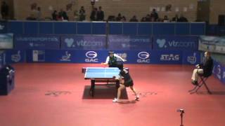 【Video】GUI Lin VS KASUMI Ishikawa, 2012  Chile Open semifinal