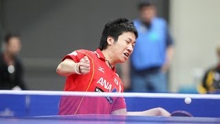 【Video】JUN Mizutani VS ZHOU Yu, 2014  Kuwait Open  quarter finals