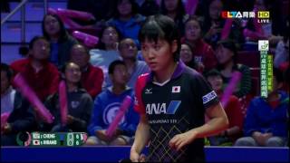 【Video】MIU Hirano VS CHENG I-Ching, 2016 Seamaster Women's World Cup finals