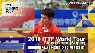 【Video】YUTO Muramatsu VS HO Kwan Kit, 2016 SheSays China Open  finals
