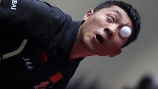 【Video】XU Xin VS YU Ziyang, 2014  Korea Open  quarter finals