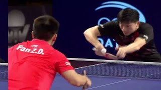 【Video】MA Long VS FAN Zhendong, 2017 Seamaster 2017 Platinum, Qatar Open finals