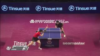 【Video】MA Long VS CHUANG Chih-Yuan, 2017 Seamaster 2017 Platinum, Qatar Open semifinal