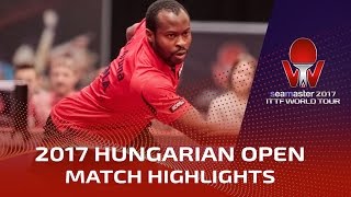【Video】ARUNA Quadri VS FILUS Ruwen, 2017 Seamaster 2017 Hungarian Open quarter finals