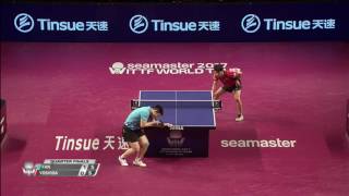 【Video】MASAKI Yoshida VS FAN Zhendong, 2017 Seamaster 2017 Platinum, Qatar Open quarter finals