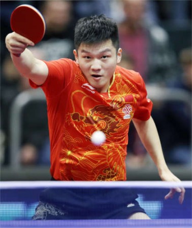 valgfri krak samarbejde Fan Zhendong's Equipment | Racket & Rubbers - Tabletennis Reference